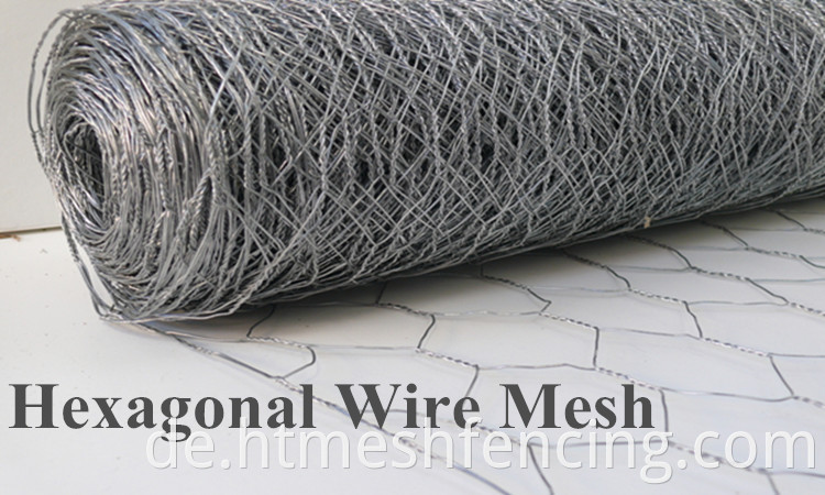 Hochwertiges Edelstahl -Hühnchen -Draht -Mesh Kaninchendraht -Mesh Sechseck -Drahtnetz
